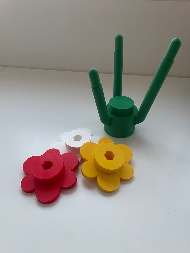 Lego Pezzi - 3d print Lego bloem CUSTOM ITEM #1.0