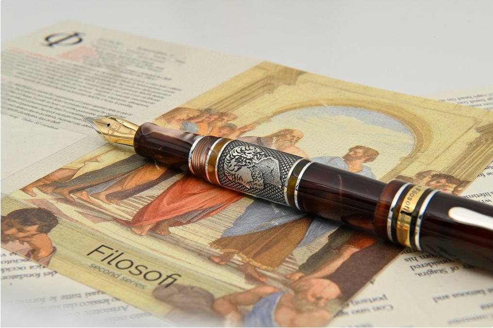 Maita - Collezione Filosofi: Anassimene | Edizione Limitata a 199 esemplari in resina italiana e argento - Vulpen #4.3