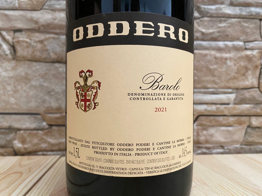 2021 Oddero - 巴罗洛 DOCG - 1 Magnums (1.5L) #1.0