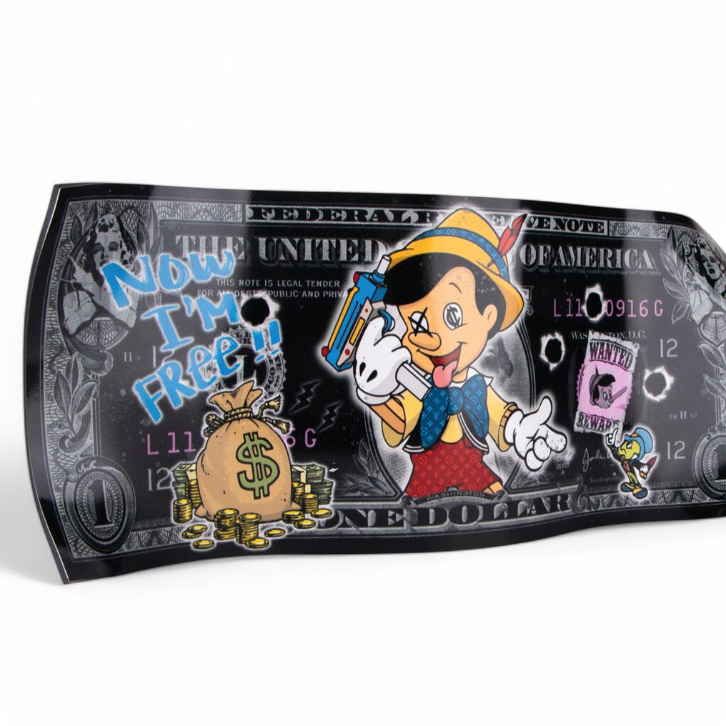 SKE - Now I'm Free - Aluminium dollar #1.0