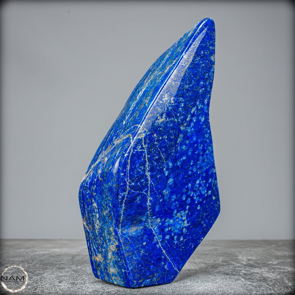 Naturalna pierwsza jakość królewski niebieski lapis lazuli Dowolna forma- 1626.47 g #1.0