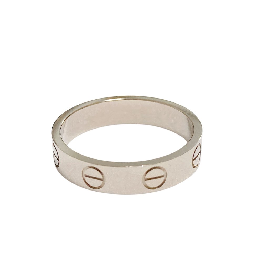 Cartier - 戒指 - Mini Love Ring WG - 18 克拉 白金 #4.3