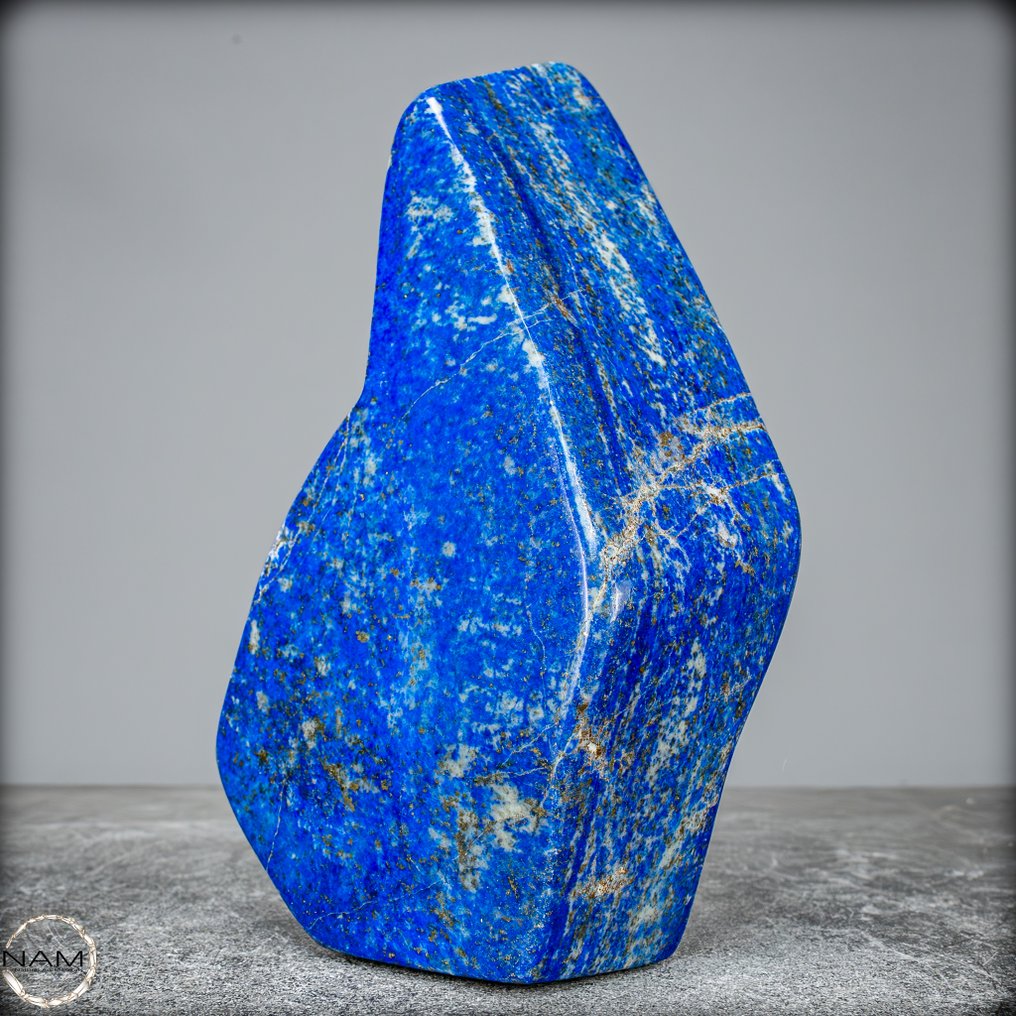 Naturalna pierwsza jakość królewski niebieski lapis lazuli Dowolna forma- 1626.47 g #3.2