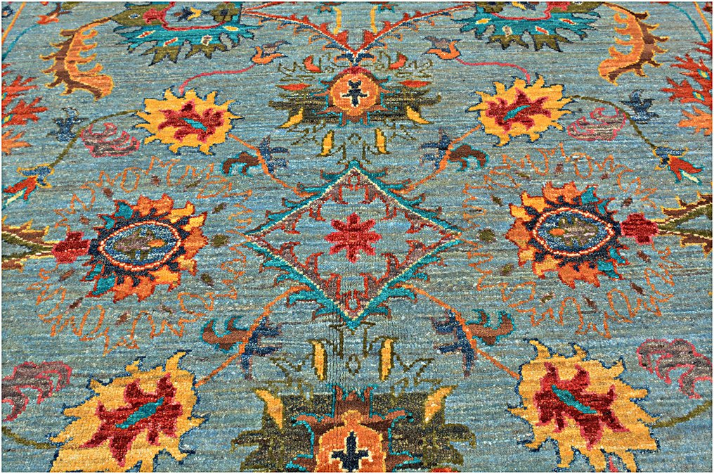 Afghan, Ziegler Kazak, Tapis fait main à la main et noué à la main en laine de qualité supérieure - Tapis - 250 cm - 170 cm - Nouveau designer, tapis unique #2.1