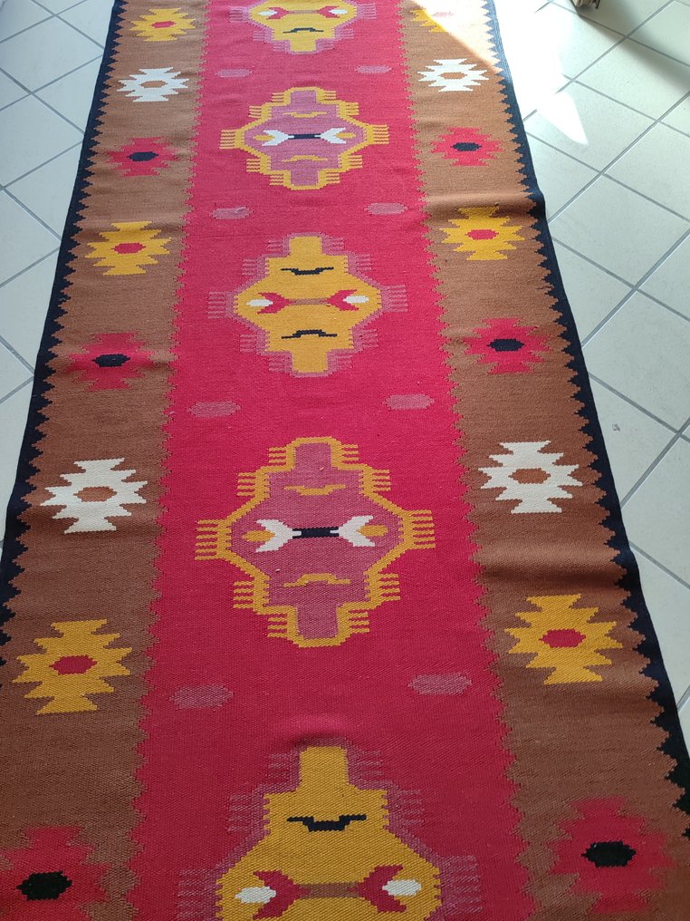 阿扎尔的特殊Kilim - 小地毯 - 530 cm - 87 cm #4.3