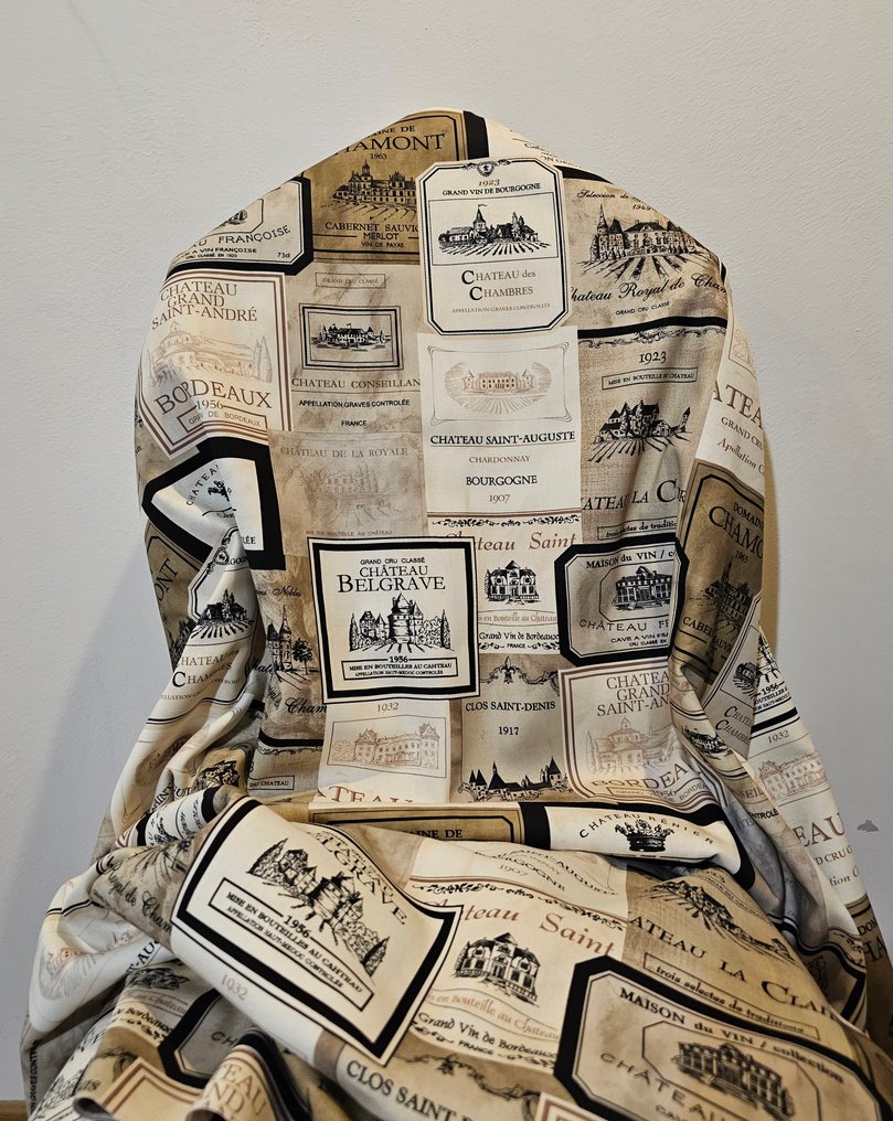 独家酒标面料- 300x280厘米- Artmaison 艺术设计 - 紡織品  - 300 cm - 280 cm #2.1