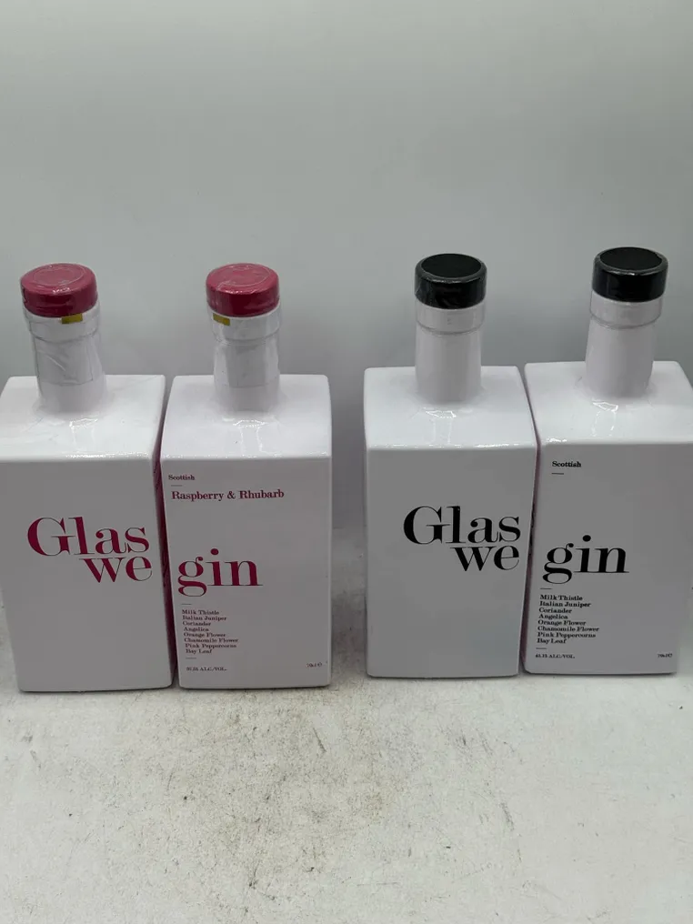 Glaswegin Classic & Raspberry - 70cl - 4 bottles #2.1