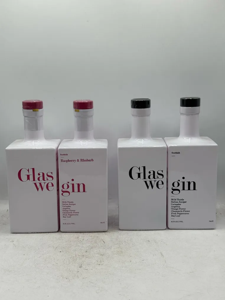 Glaswegin Classic & Raspberry - 70cl - 4 bottles #1.1