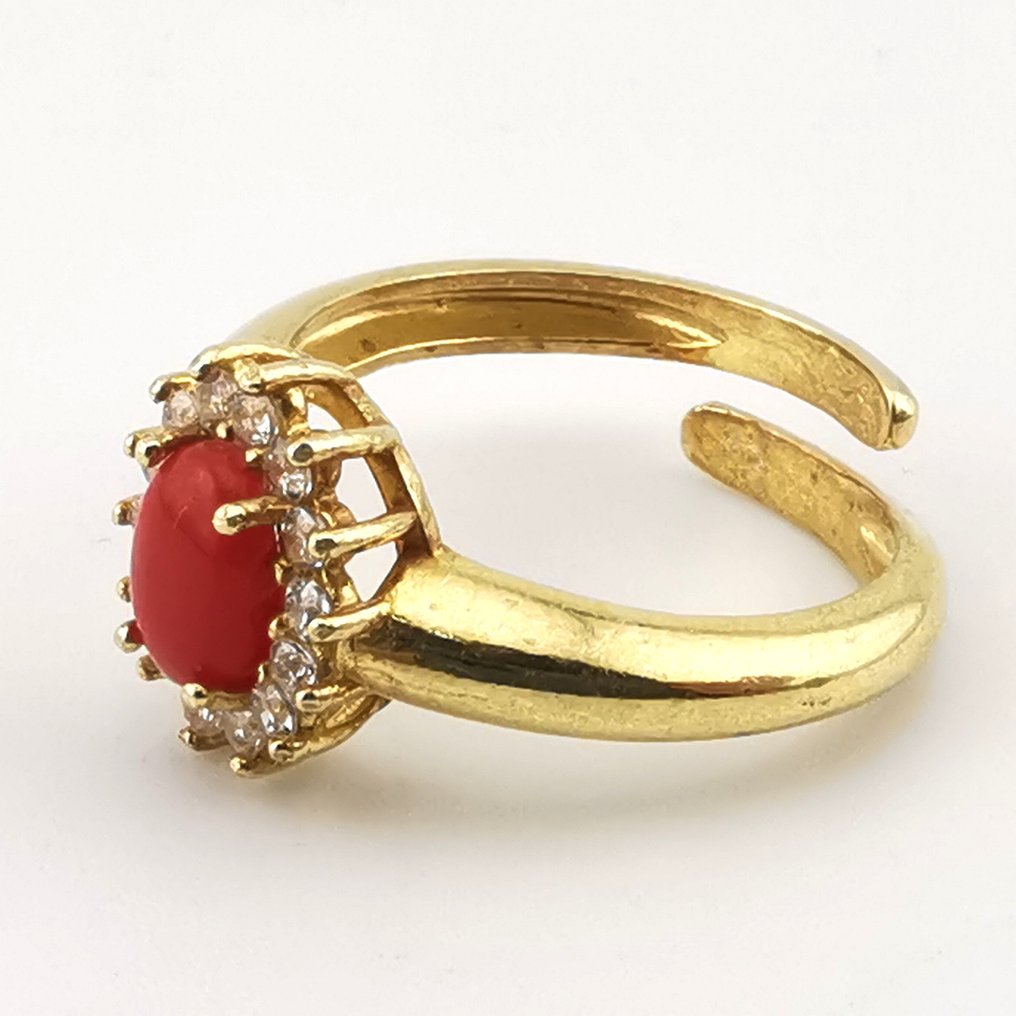 Korall - Argento 925 - Gyűrű #1.0