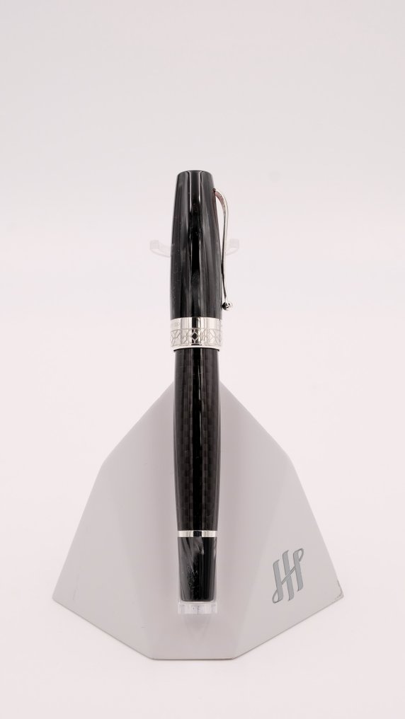 Montegrappa - Miya Carbon - Charcoal Black (ISMIARI1) - 滚珠笔 #2.1
