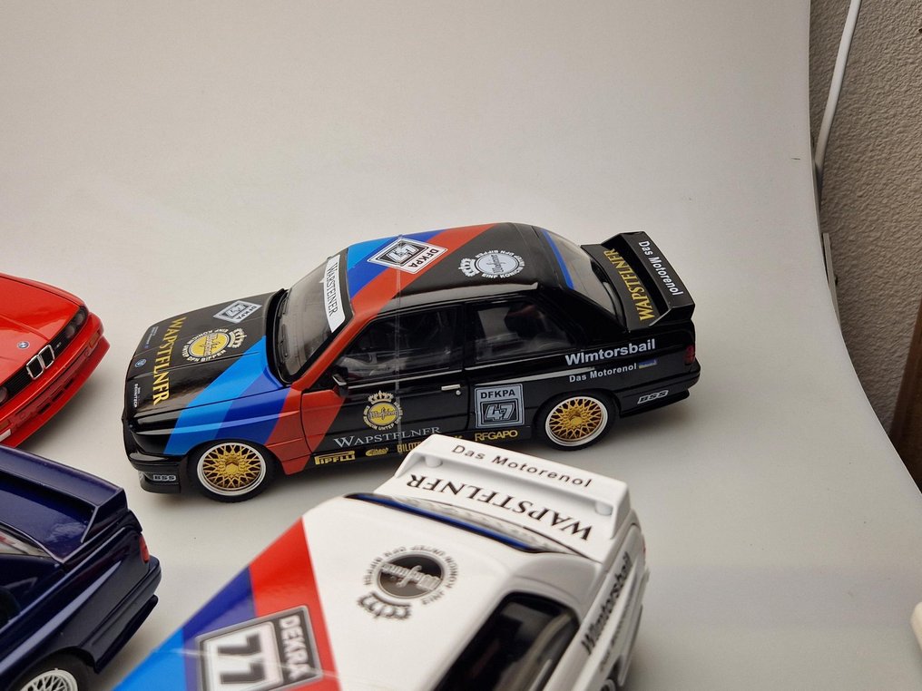 mM 1:24 - Modelbil  (5) - 5x BMW E30 M3 Modelautos #4.3