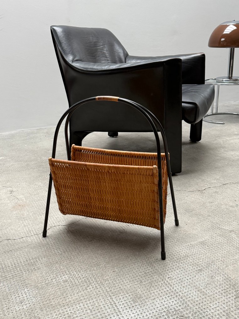 Magazine rack - Metal, Rattan #2.1