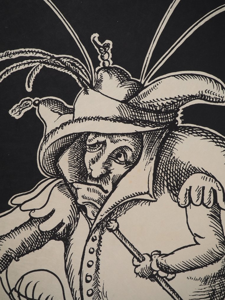 Salvador Dali (1904-1989) - Pantagruel : Gentilhomme lubrique #3.2