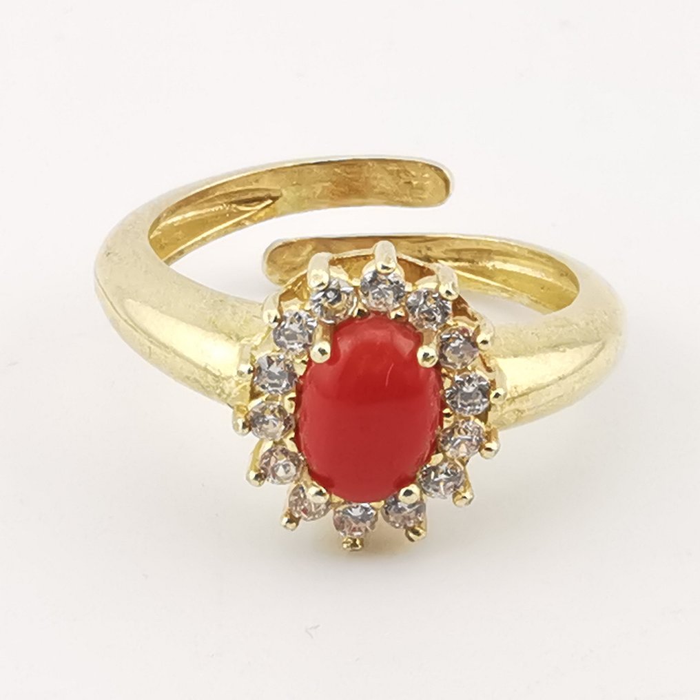 Korall - Argento 925 - Gyűrű #2.1