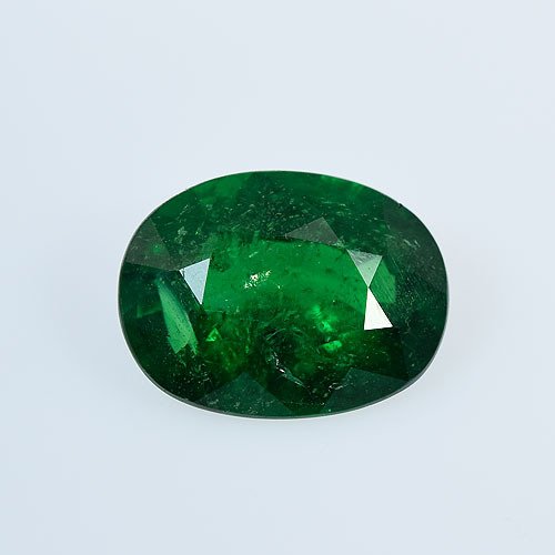 1 pcs Πράσινο Τσαβορίτης - 3.36 ct - Asian Institute of Gemological Sciences (AIGS) - Tsavorite Garnet #2.1