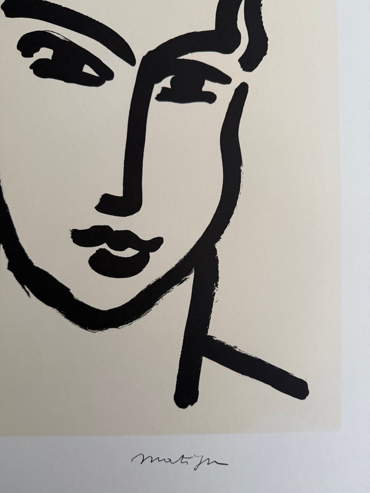 Henri Matisse (1869-1954) - Grande tête de Katia #2.1