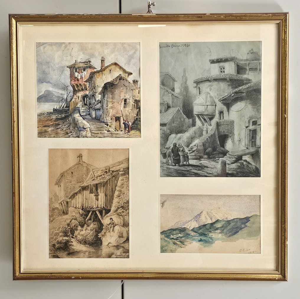 Camillo Cima (XIX-XX) - Scorci e paesaggi #1.0
