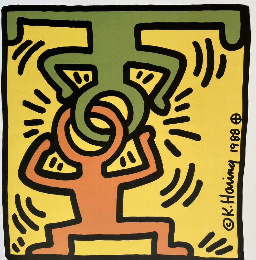 Keith Haring - Keith Haring Düsseldorf 1988 - 1980年代 #2.1