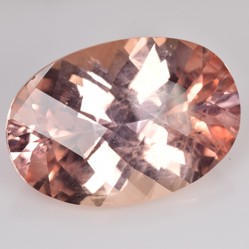 1 pcs  粉色, 橙色 铯绿柱石  - 17.24 ct - 国际宝石研究院（IGI） #1.0