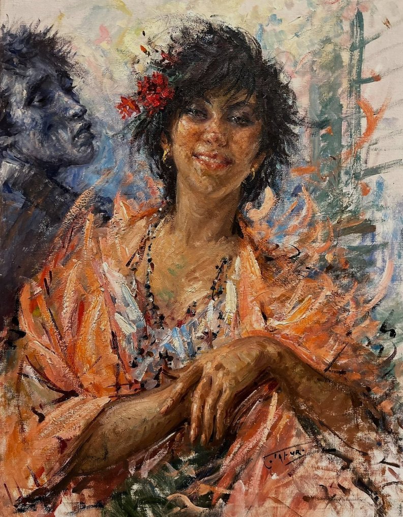 Clemente Tafuri (1903-1971) - Ritratto femminile - NO RESERVE #1.0