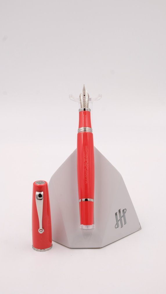 Montegrappa - Monte Grappa - Coral (SMGR3AR) - PISTON FILL - Penna stilografica #4.3