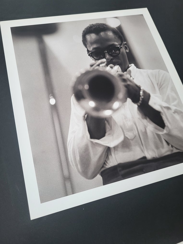 Don Hunstein (1928-2017) - Miles Davis during the recording sessions for the album "Kind of blue" in 1959 #3.2