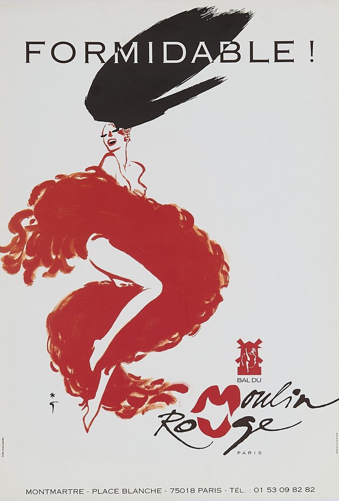 René Gruau - FORMIDABLE - 1980s #1.0