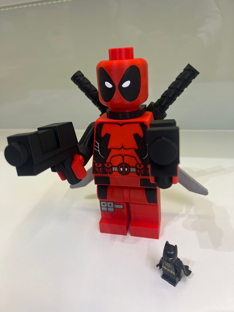 LEGO 小人仔 - Replika Lego - Marvel - Deadpool 22cm #1.0
