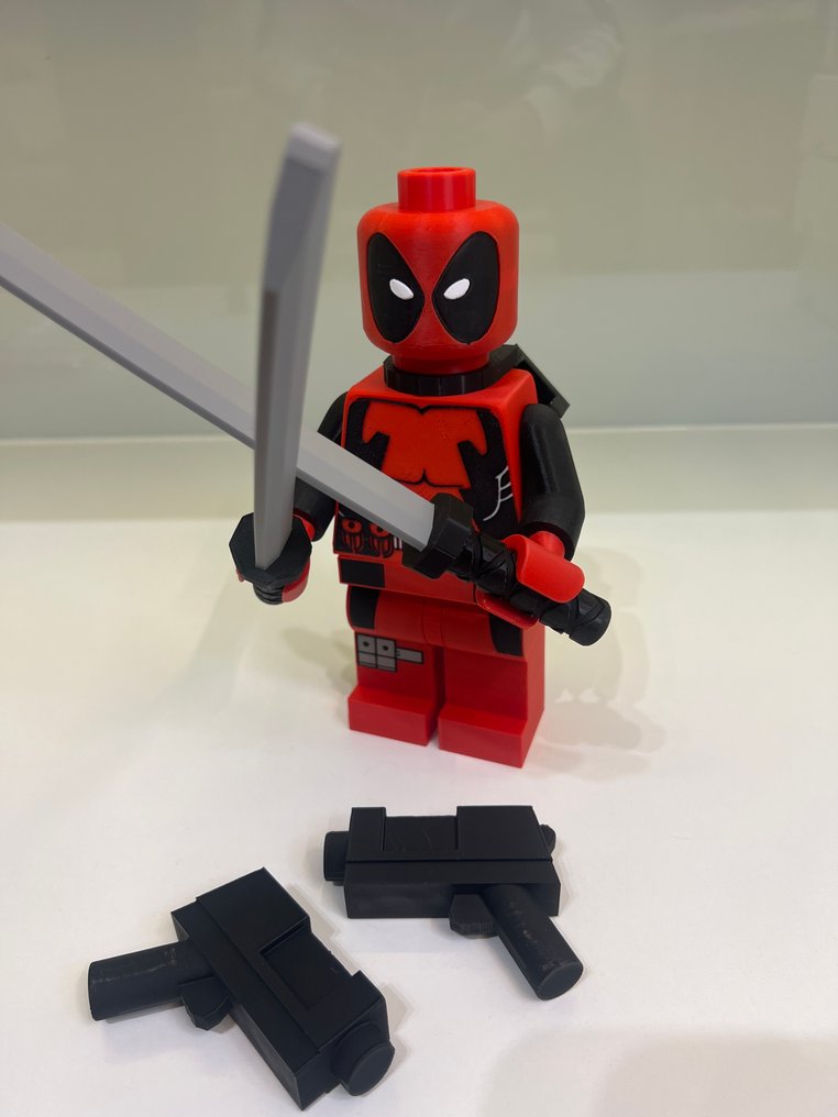 LEGO 小人仔 - Replika Lego - Marvel - Deadpool 22cm #4.3