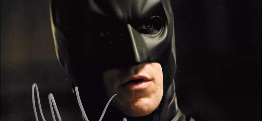 The Dark Knight - Signed by Christian Bale (Batman) #4.3