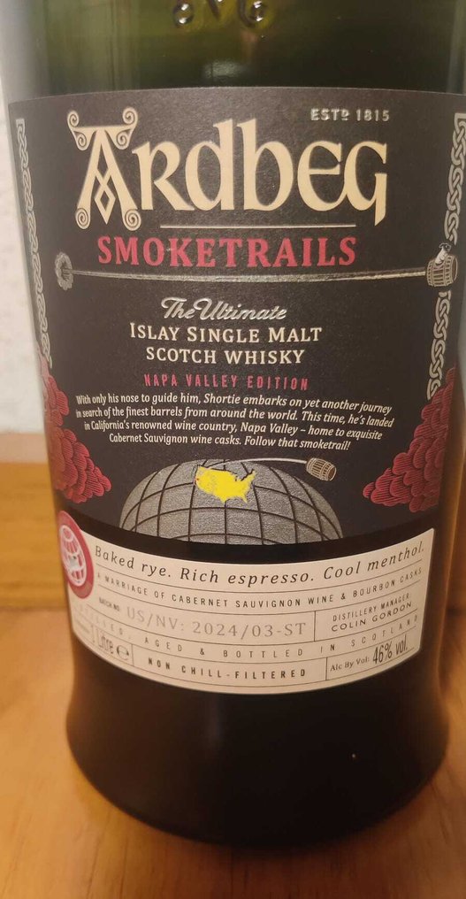 Ardbeg Smoketrails Napa Valley Edition  - b. 2024  - 1 Litre #2.1