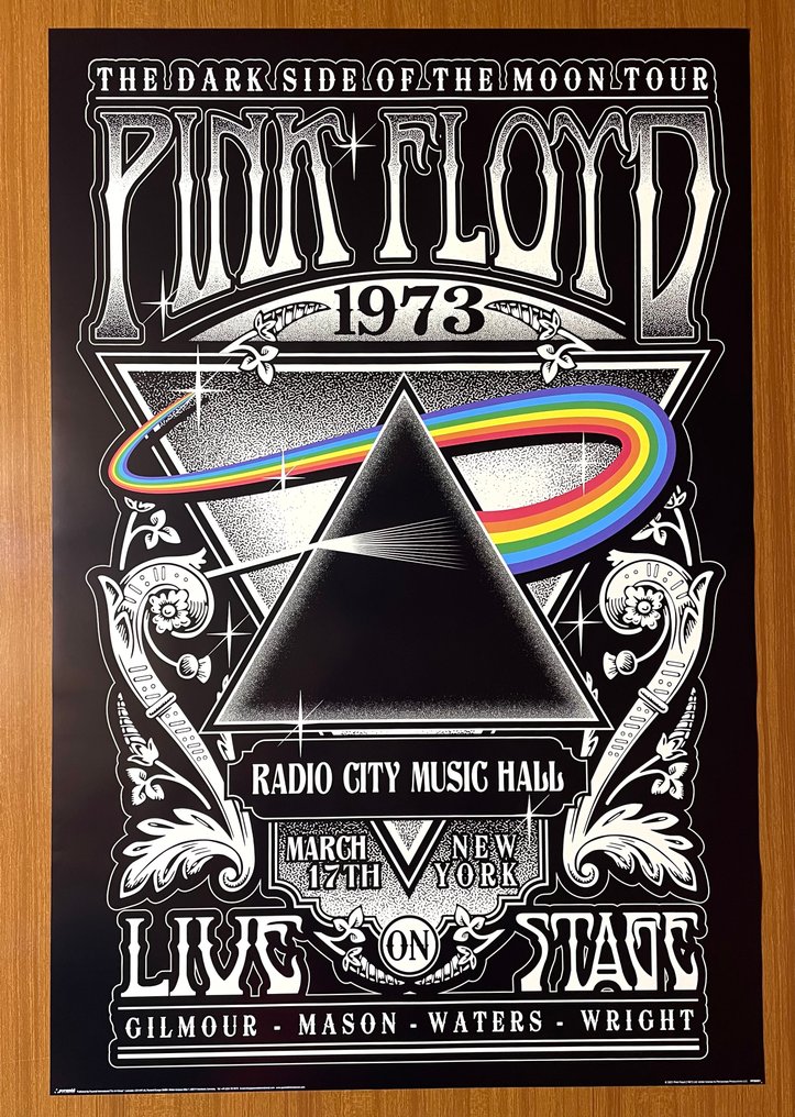 George Hardie. - "Pink Floyd's The Dark Side of the Moon Tour 1973" - década de 2000 #1.0