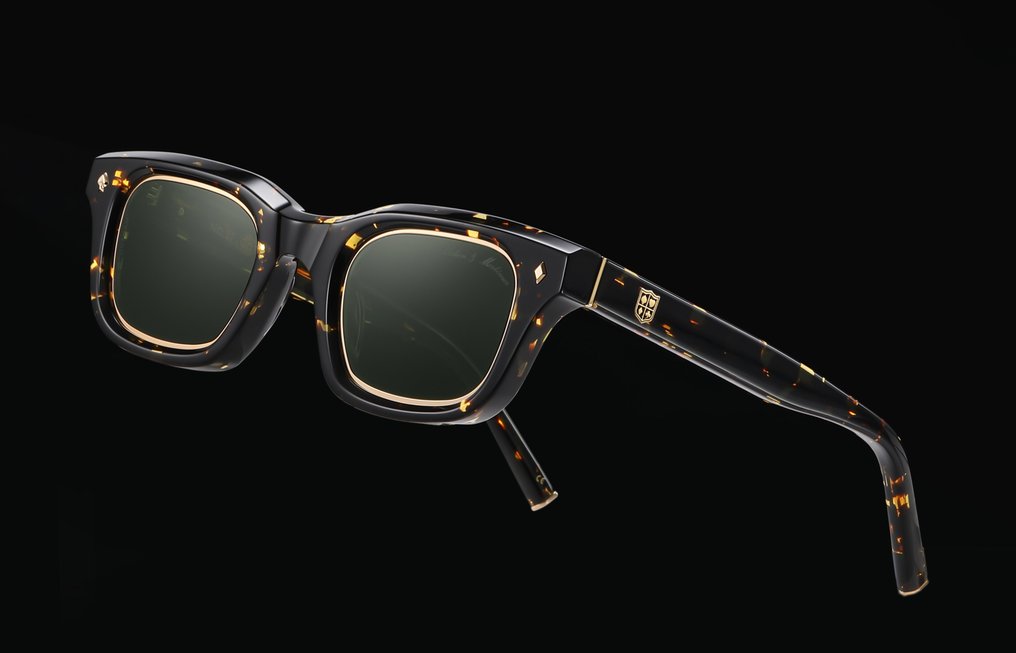 Handmade - Walton & Mortimer No.27 Codename: "Gotham " Unit 59/99 "Havana Rum Color" - Sunglasses #1.0