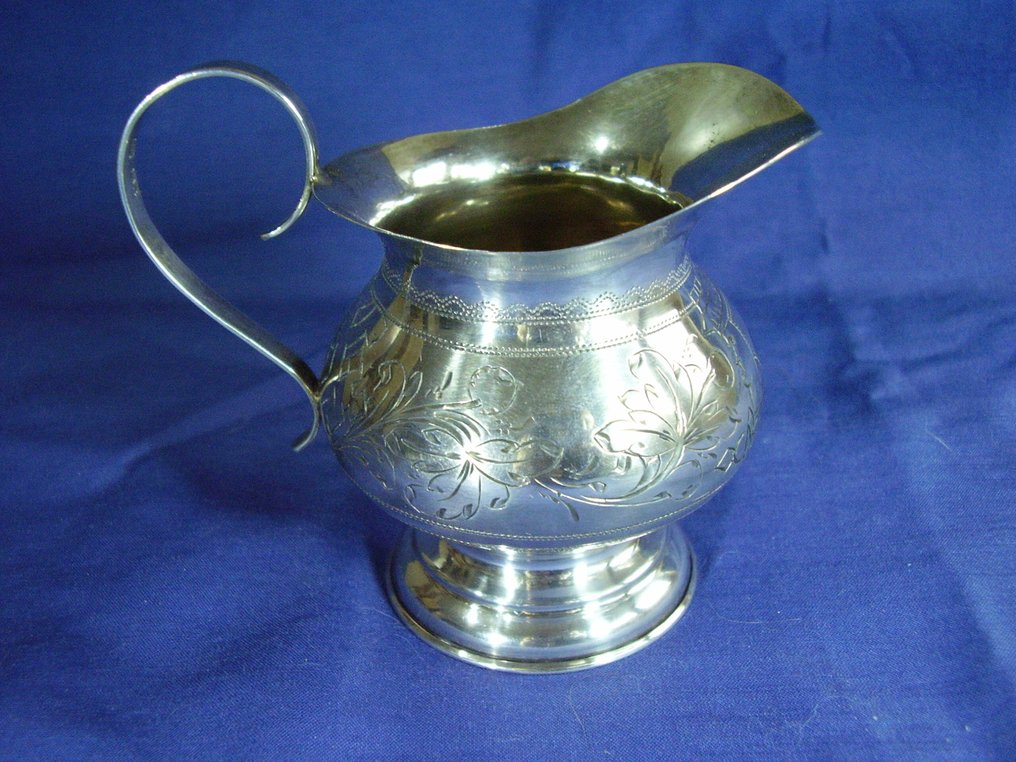 Dzbanuszek na śmietankę - 875 argento - Mosca 1885 #1.0