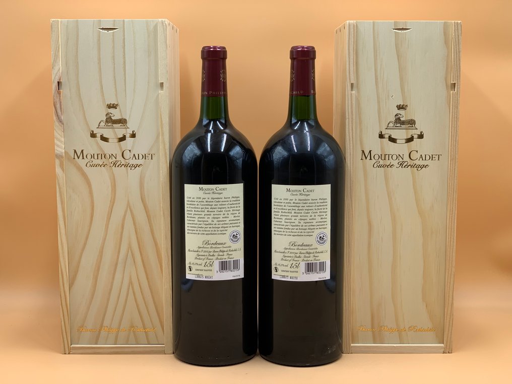 2022 Cuvee Heritage Mouton Cadet - 波爾多 - 2 馬格南瓶 (1.5L) #2.1