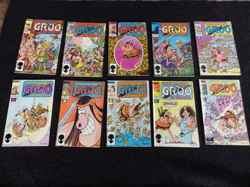 Groo the Wanderer - Various issues between #1/70 - 50 Comic - Prima edizione - 1985/1990 #4.3