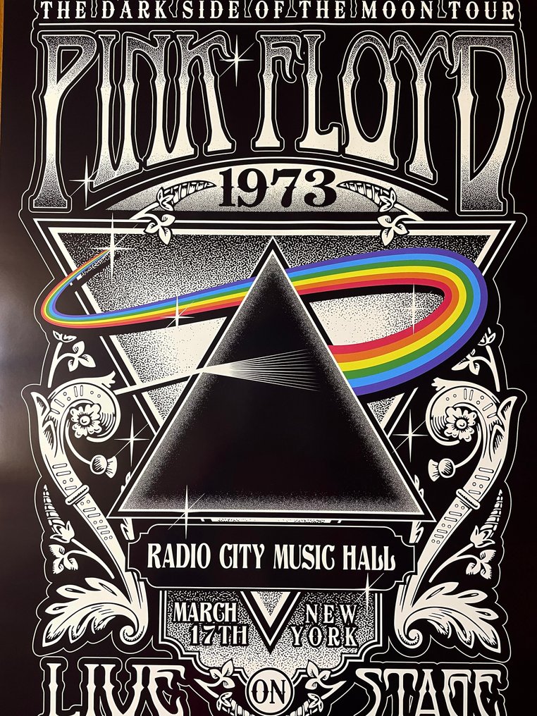 George Hardie. - "Pink Floyd's The Dark Side of the Moon Tour 1973" - década de 2000 #1.0