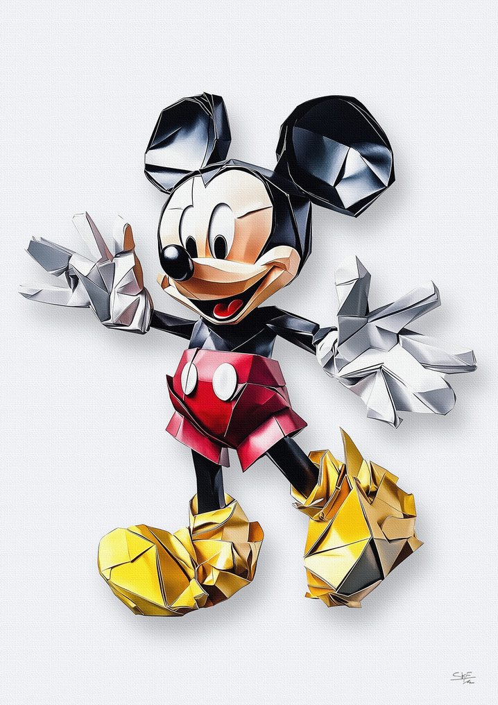 SKE - SET OF 2 - ORIGAMI MICKEY & PIKACHU #2.1