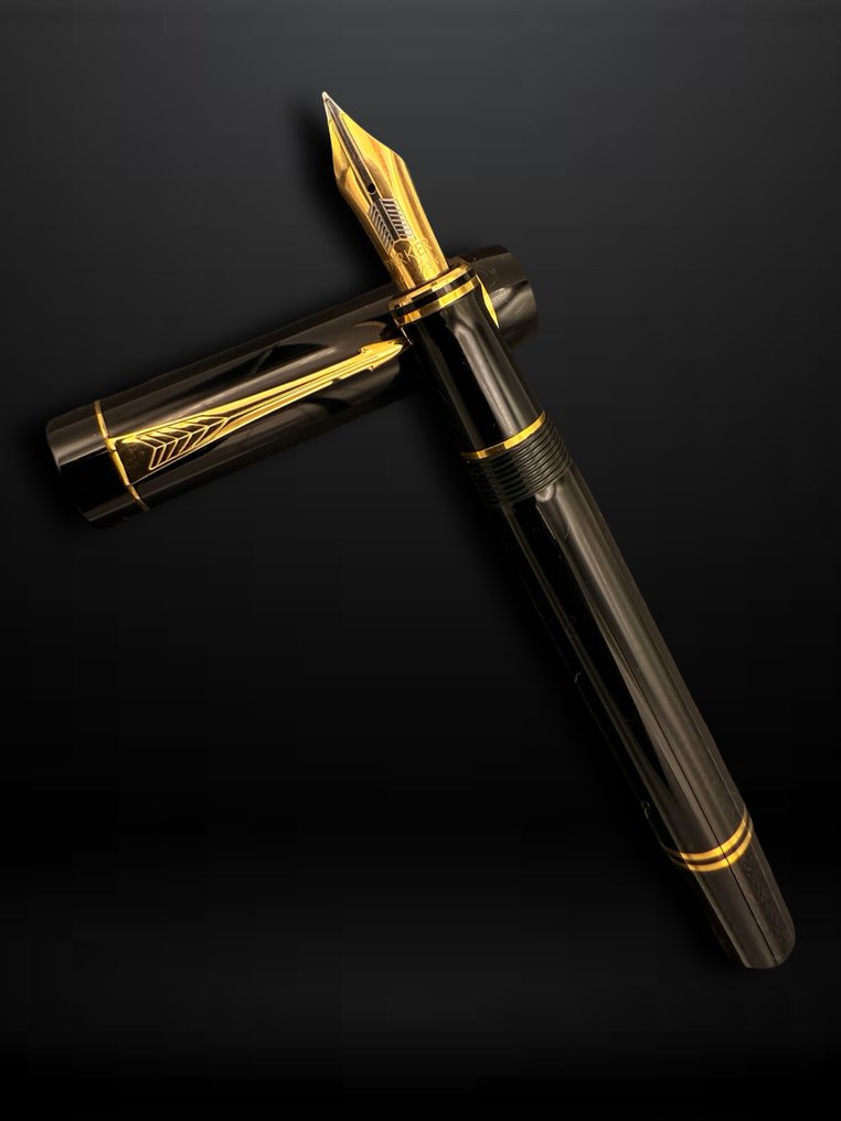 Parker - Duofold Centenial - M nib - 18 KT - Reservoarpenna #1.0