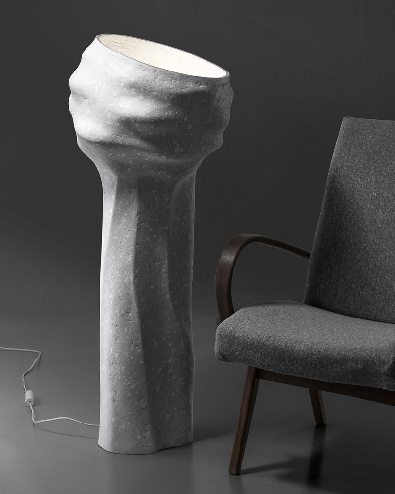 Donatas Zukauskas - Sculptural Floor Light "PEONY" #1.0