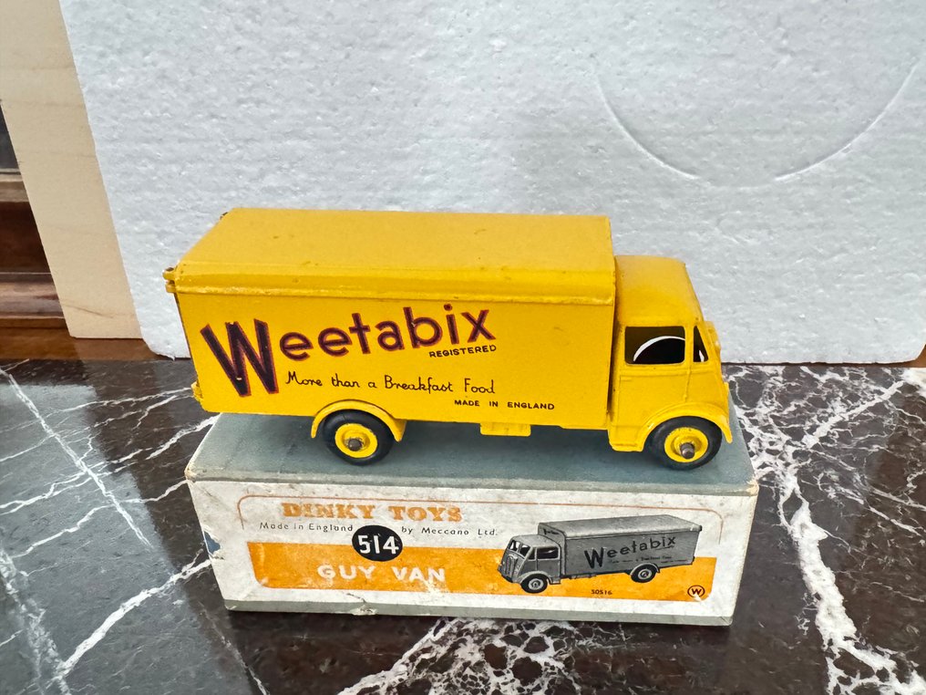 Dinky Toys - Modell-lastebil - Dinky Toys 514 Guy Van - Weetabix, Boxed - Laget i England #1.0