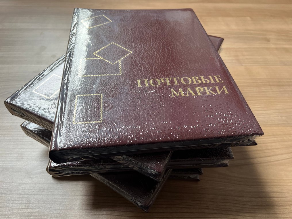 配饰  - 5个Leuchtturm绗缝插页相册，含32页黑色页面 #4.3