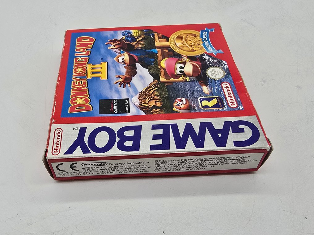 Nintendo - Gameboy Classic - Donkey Kong Land III (Rare red box) with box protector - 电子游戏 - 带原装盒 #4.3