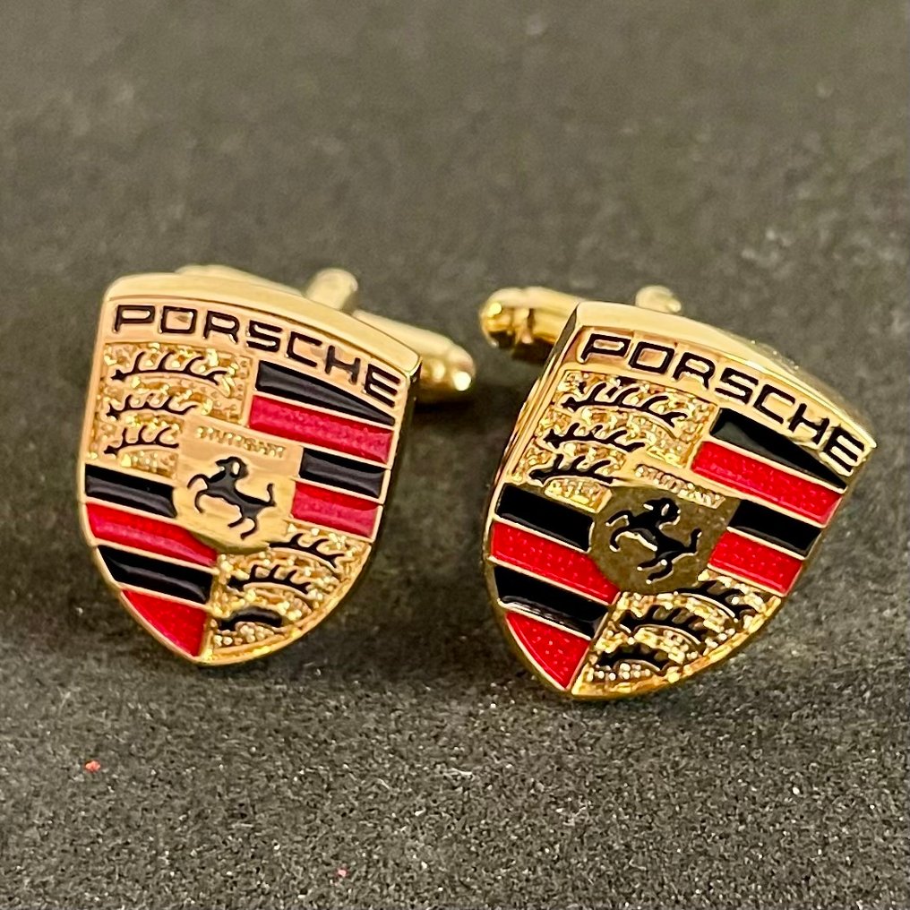 Oro Laminado (18k) - Manchetknapper - PORSCHE #2.1