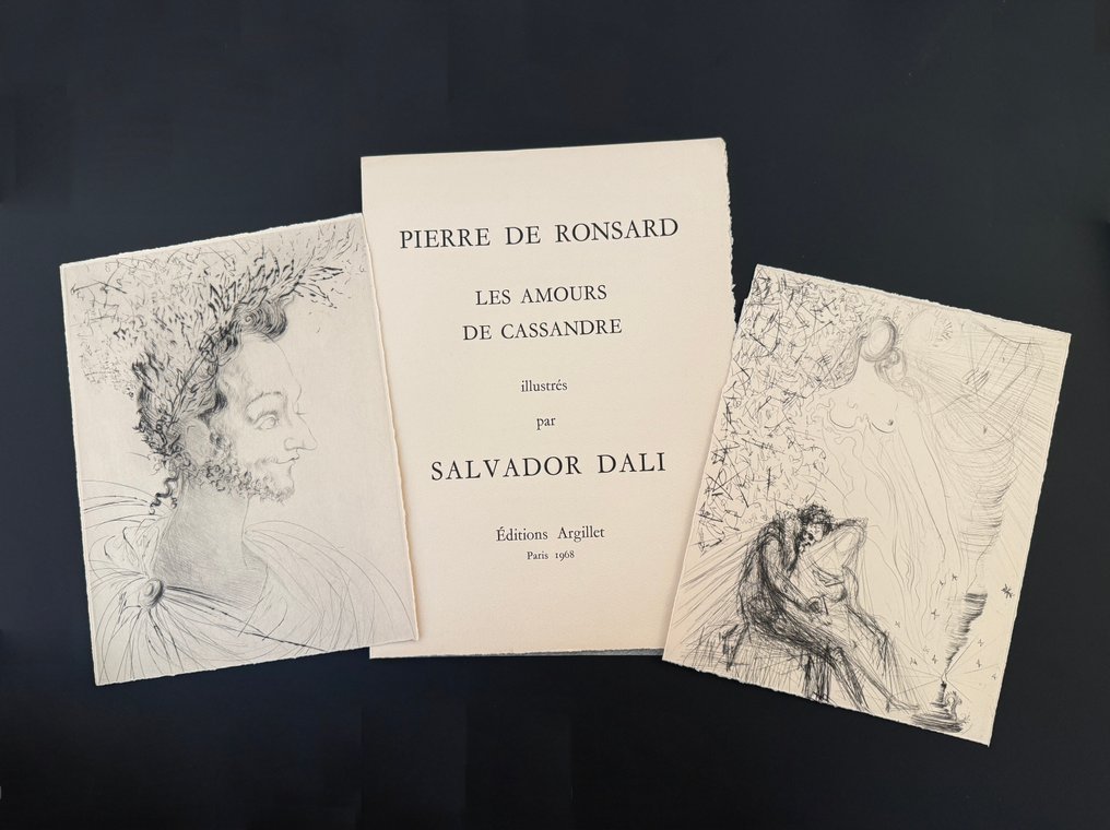 Salvador Dali (1904-1989) - Les amours de Cassandre - Deux gravures originales #1.0