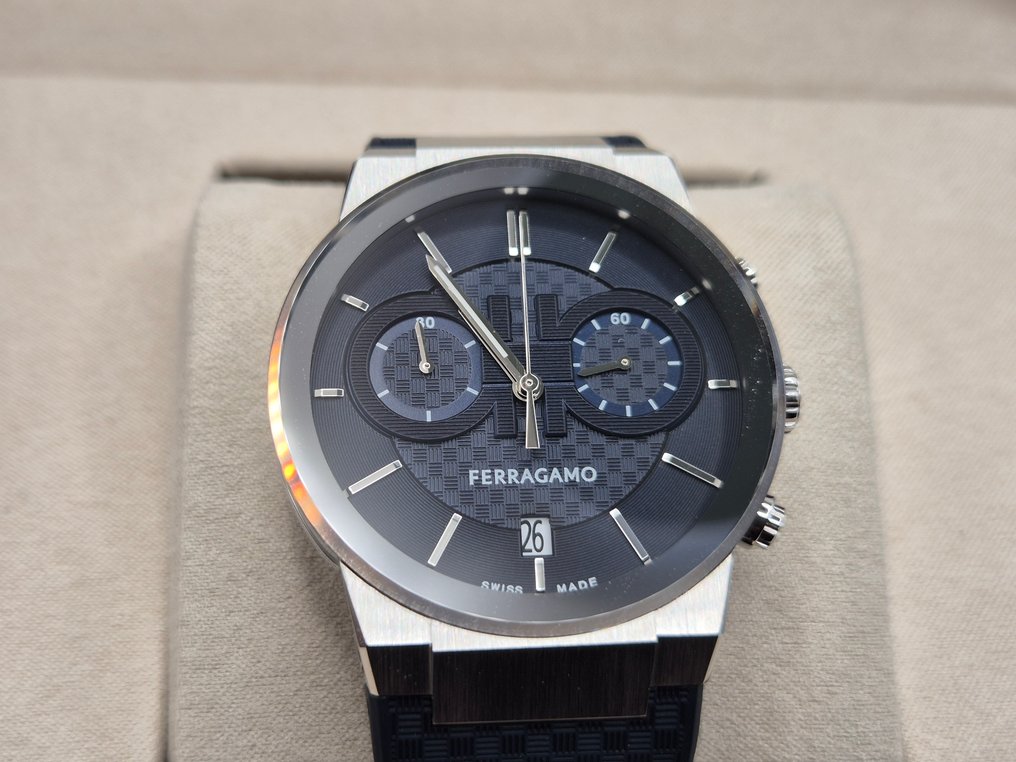 Salvatore Ferragamo - Sapphire Chrono - χωρίς τιμή ασφαλείας - SFME00923 - Άνδρες - 2020+ #1.0