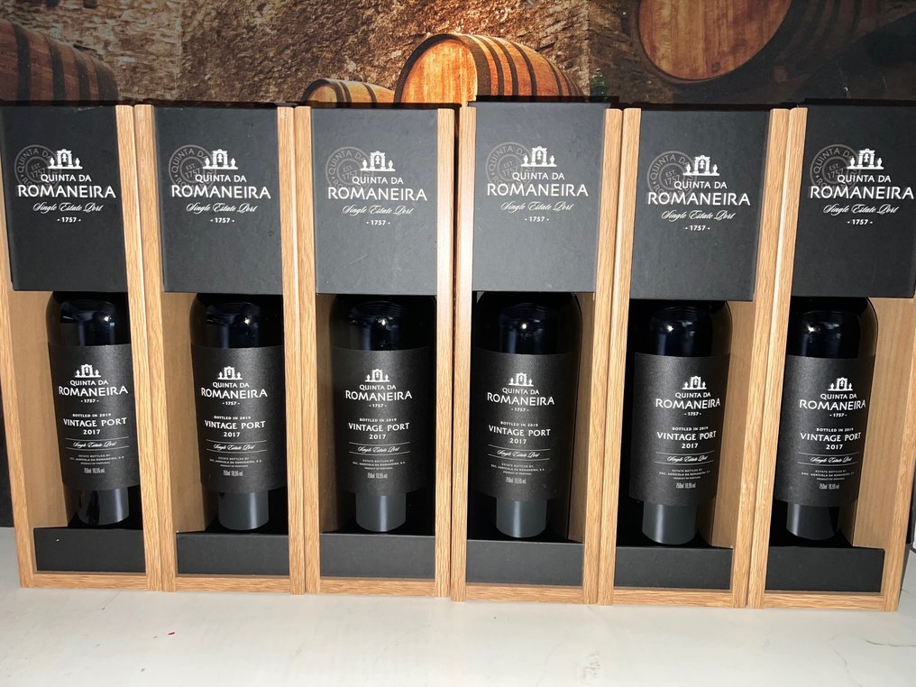 2017 Quinta da Romaneira - Vintage Port -  Douro  - 6 Butelki (0,75l) #1.0