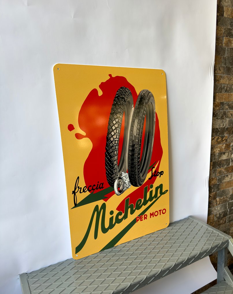 Sign - Michelin - XXL Michelin PER MOTO, Michelin FRECCIA STOP #4.3