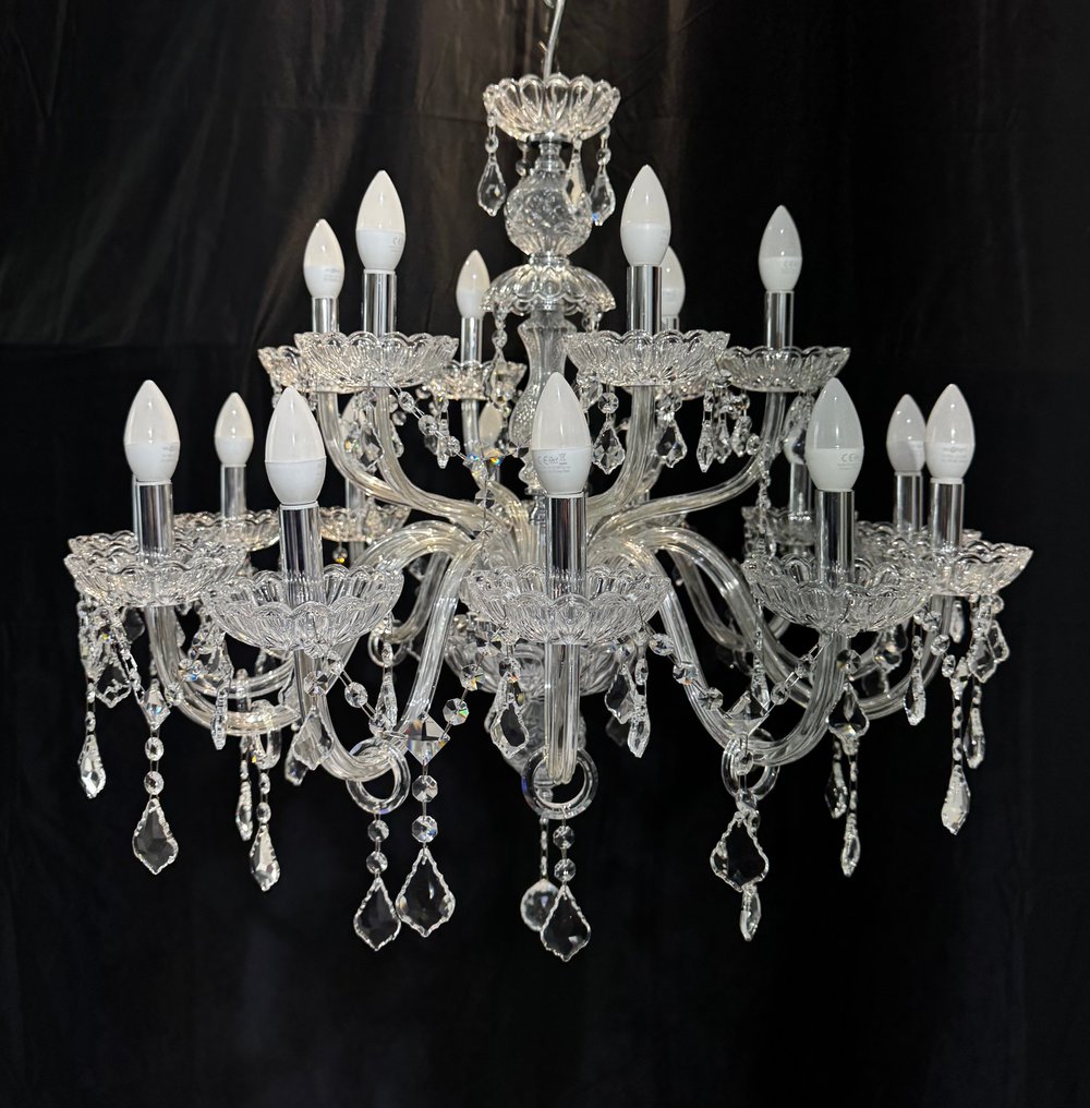 Lighting D’Antan - Chandelier (2) - Matthew 18:1 - Crystal - 18 lights #1.0