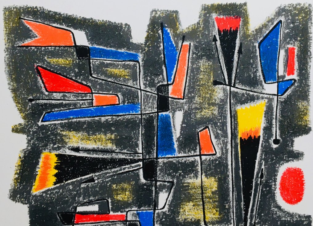 Gustave Singier (1909-1984) - La Patriette de Gonzalve - Lithographie originale signée #3.2